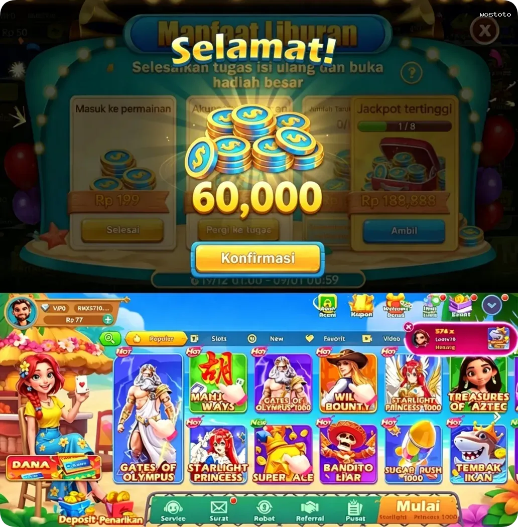 wostoto Masuk - wostoto Resmi